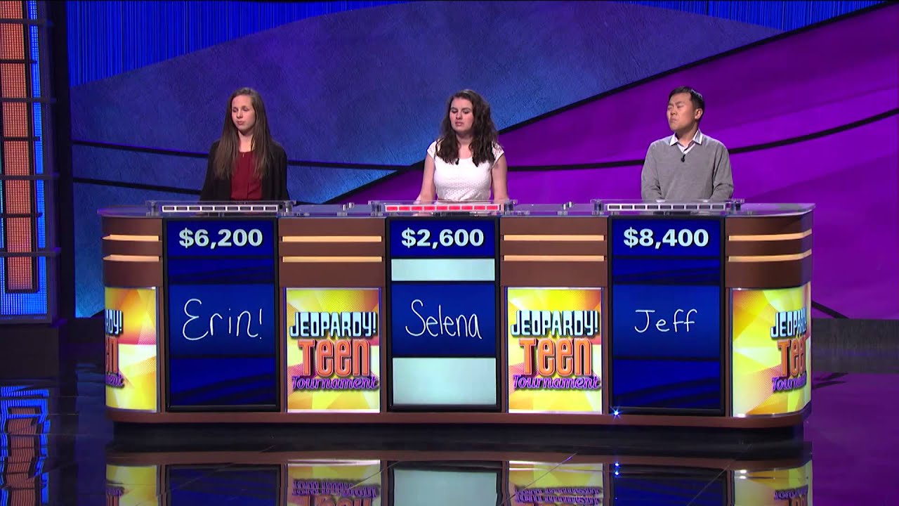 Jeopardy! Teen Tournament YouTube Category Jeopardy TV